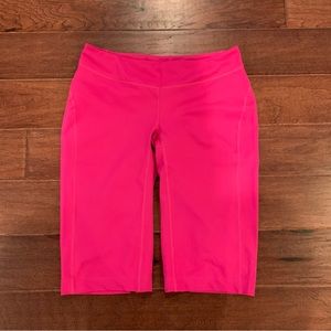 REI women’s pink yoga shorts